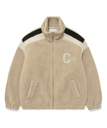 Cロゴシェルパジャケットベージュ
