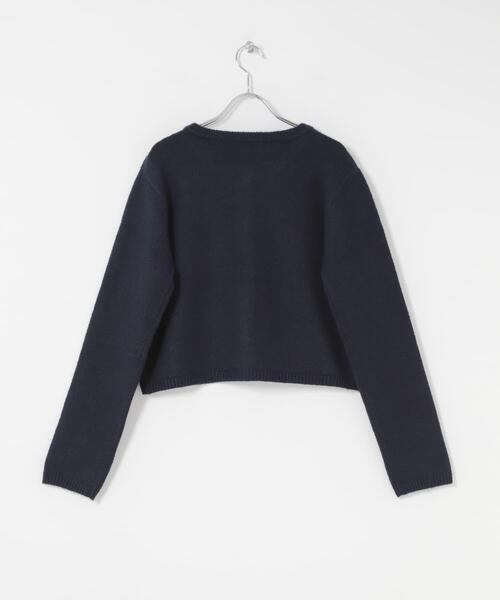 SENSE OF PLACE by URBAN RESEARCH（センスオブプレイスバイアーバンリサーチ）の「『洗濯可』メタルボタンカーディガン（カーディガン/ボレロ・レディース・ライトピンク/レッド/ベージュ/ネイビー/チャコールグレー・ONE）」の12枚目の写真