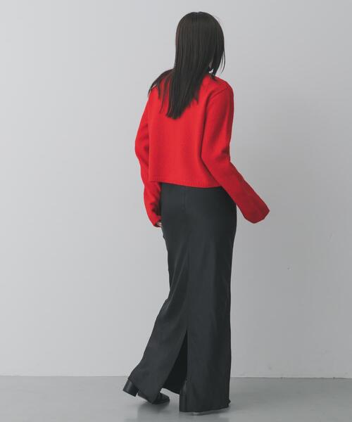 SENSE OF PLACE by URBAN RESEARCH（センスオブプレイスバイアーバンリサーチ）の「『洗濯可』メタルボタンカーディガン（カーディガン/ボレロ・レディース・ライトピンク/レッド/ベージュ/ネイビー/チャコールグレー・ONE）」の19枚目の写真