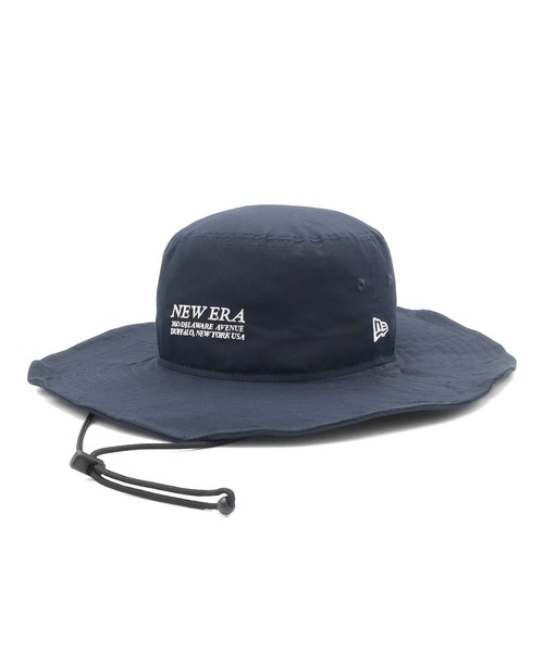 NEW ERA（ニューエラ）の「ニューエラ ゴルフハット つば広ワイドブリム 顎紐（ハット・メンズ・ネイビー/ホワイト・S/M/L/XL/M/L）」の8枚目の写真
