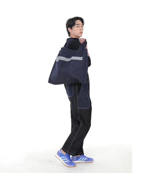 SAINTCREW(セントクルー)の「ウォーカー&ビルダーメガビックデニムショルダーバッグWBM-109インディゴBRS(エコバッグ/サブバッグ・メンズ・その他・フリー)」の11枚目の写真