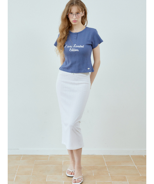 HHIPS（ダブルヒップス）の「Eilet Long Skirt (Ivory)（スカート・レディース・その他・FREE）」の6枚目の写真