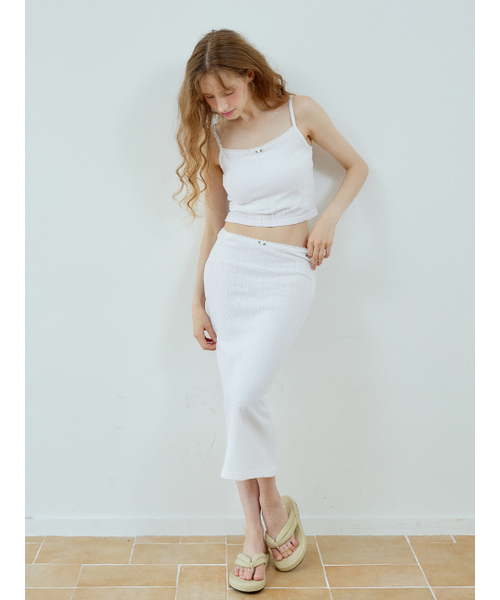 HHIPS（ダブルヒップス）の「Eilet Long Skirt (Ivory)（スカート・レディース・その他・FREE）」の8枚目の写真