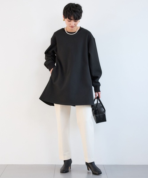 BARNYARDSTORM(バンヤードストーム)の「BARNYARDSTORM / ニードルチュニックプルオーバー / マシンウォッシャブル(Tシャツ/カットソー・レディース・ブラック/グレー・FREE)」の22枚目の写真