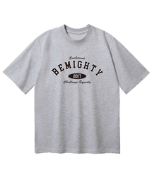 クラシックロゴオーバーフィット半袖Tシャツ[メラングレー]