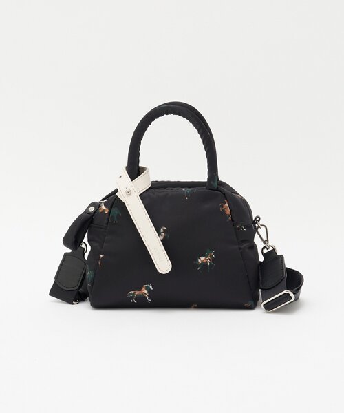 russet（ラシット）の「WOODLANDER 2WAYミニショルダーバッグ（ショルダーバッグ・レディース・ブラウン/ブラック/ネイビー・FREE）」の4枚目の写真