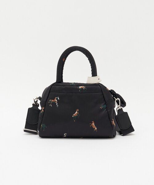 russet（ラシット）の「WOODLANDER 2WAYミニショルダーバッグ（ショルダーバッグ・レディース・ブラウン/ブラック/ネイビー・FREE）」の6枚目の写真