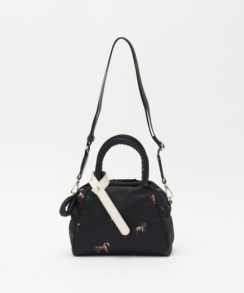 russet（ラシット）の「WOODLANDER 2WAYミニショルダーバッグ（ショルダーバッグ・レディース・ブラウン/ブラック/ネイビー・FREE）」の9枚目の写真