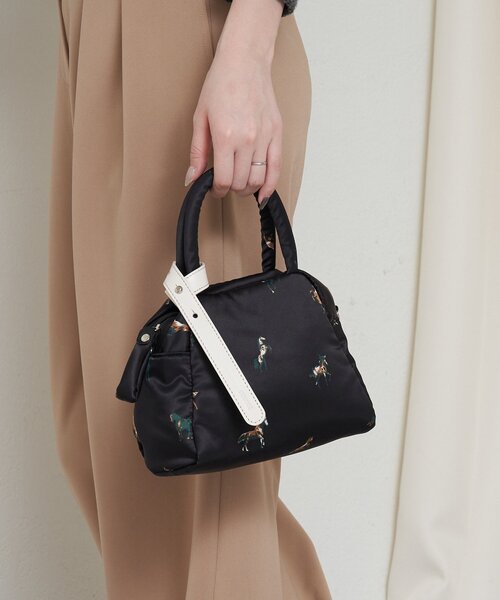 russet（ラシット）の「WOODLANDER 2WAYミニショルダーバッグ（ショルダーバッグ・レディース・ブラウン/ブラック/ネイビー・FREE）」の22枚目の写真