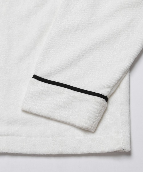 VANQUISH（ヴァンキッシュ）の「VANQUISH / ヴァンキッシュ パイル オープンカラー 長袖シャツ（シャツ/ブラウス・メンズ・ホワイト/ブラック・L/M）」の13枚目の写真