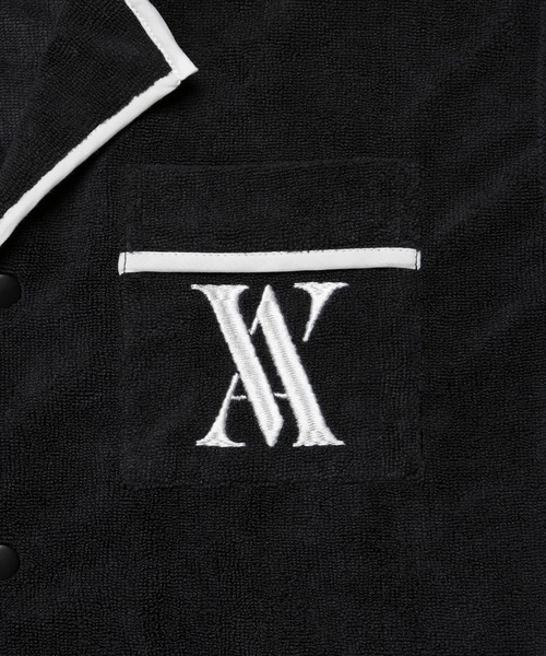 VANQUISH（ヴァンキッシュ）の「VANQUISH / ヴァンキッシュ パイル オープンカラー 長袖シャツ（シャツ/ブラウス・メンズ・ホワイト/ブラック・L/M）」の6枚目の写真