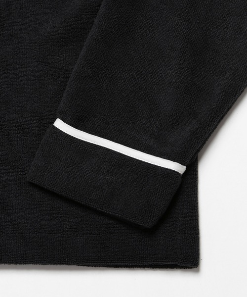 VANQUISH（ヴァンキッシュ）の「VANQUISH / ヴァンキッシュ パイル オープンカラー 長袖シャツ（シャツ/ブラウス・メンズ・ホワイト/ブラック・L/M）」の7枚目の写真