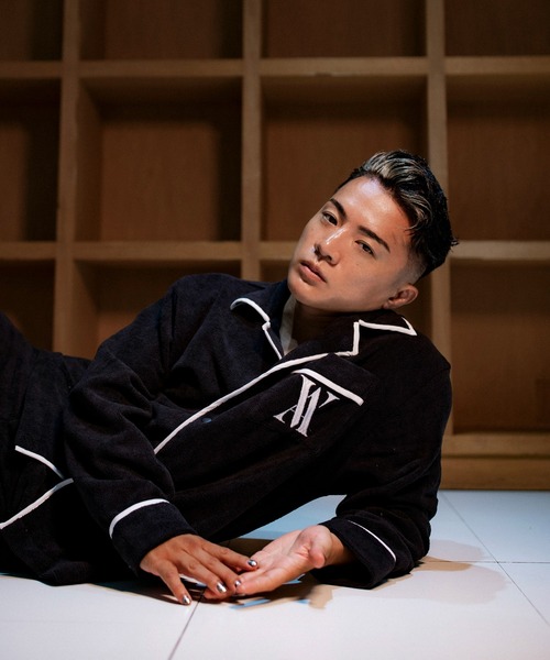 VANQUISH（ヴァンキッシュ）の「VANQUISH / ヴァンキッシュ パイル オープンカラー 長袖シャツ（シャツ/ブラウス・メンズ・ホワイト/ブラック・L/M）」の8枚目の写真