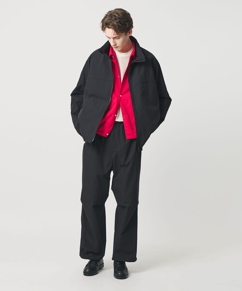Aer(エアー)の「<Aer x BEAUTY&YOUTH>ユーティリティー スタンド カラー ブルゾン 撥水 ストレッチ(ブルゾン・メンズ・ブラック/オリーブ・S/M/L)」の3枚目の写真