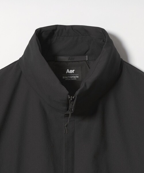 Aer x BEAUTY&YOUTH＞ユーティリティー スタンド カラー ブルゾン 撥水