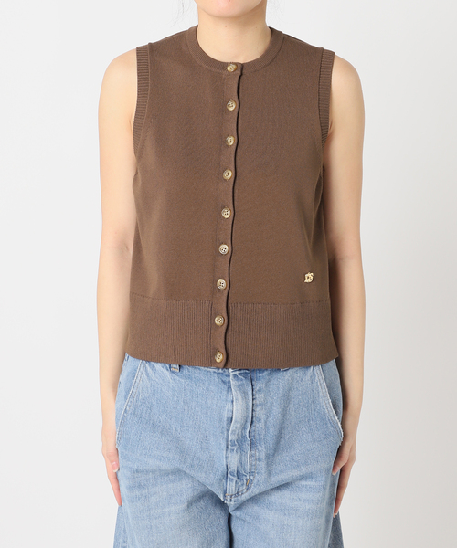 journal standard L'essage（ジャーナルスタンダードレサージュ）の「CORNU チャームベスト（ベスト・レディース・ネイビー/ブルー/ブラウン・FREE）」の22枚目の写真