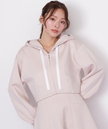 JILL by JILL STUART | ◇ダイバー素材ショート丈フーディ(パーカー)