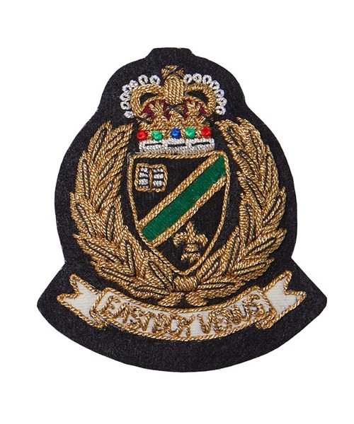 EASTBOY（イーストボーイ）の「ジャケット ゴールドエンブレム ブレザー 制服 学生 中学 高校 スクール 入学式 卒業式（テーラードジャケット・キッズ・チャコール/ネイビー・11号/9号/7号/13号）」の4枚目の写真