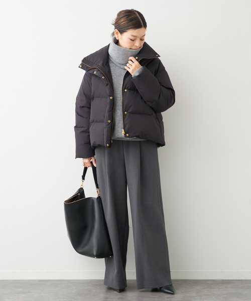Deuxieme Classe（ドゥーズィエムクラス）の「【COGTHEBIGSMOKE/コグ ザ ビッグスモーク】ELLIS SWEAT KAI SNOOD（ニット/セーター・レディース・チャコールグレー・FREE）」の20枚目の写真