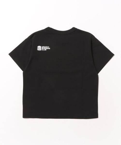 GROOVY COLORS（グルービーカラーズ）の「PTT GROOVY BURGERS Tee（Tシャツ/カットソー・キッズ・ブラック・125/115）」の3枚目の写真