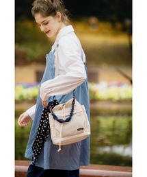 niko and... | オリジナル編みハンドル2WAYバッグ(ショルダーバッグ)