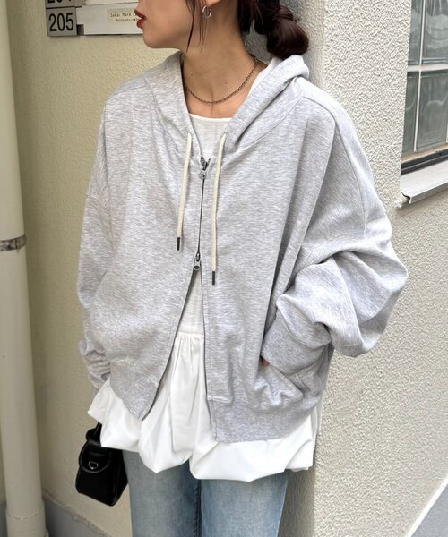 CIAOPANIC TYPY(チャオパニックティピー)の「裾バルーンランダムリブトップス(Tシャツ/カットソー・レディース・ブラック/ベージュ/ホワイト・ONE SIZE)」の11枚目の写真