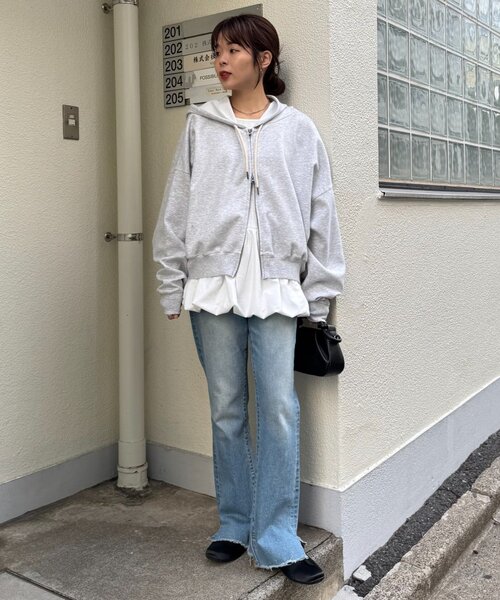 CIAOPANIC TYPY（チャオパニックティピー）の「裾バルーンランダムリブ