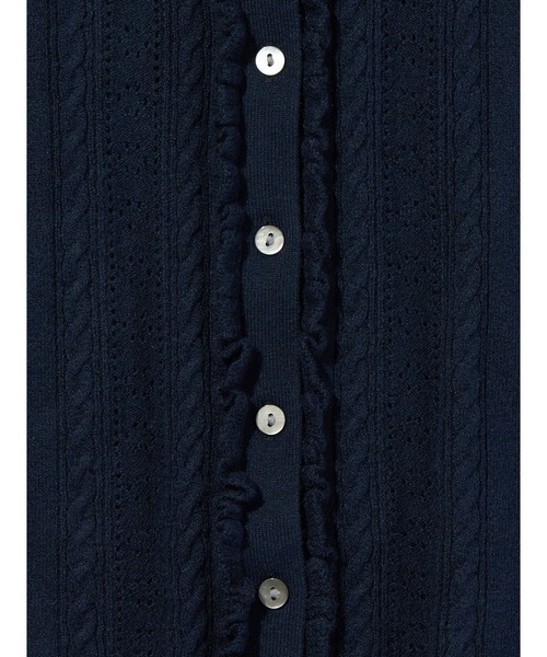 Levi's(リーバイス)の「Levi's/リーバイス スーパーソフト ミニ ラッフル ベスト トップ(ベスト・レディース・ブルー・XS/S/M)」の12枚目の写真