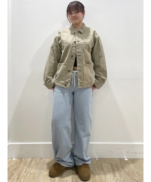 GAP(ギャップ)の「ローライズ ウルトラソフト '90s ルーズフィット デニム(デニムパンツ・レディース・ライトインディゴブルー・M/S/XXS/XS/L)」の4枚目の写真