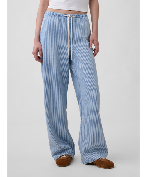 GAP(ギャップ)の「ローライズ ウルトラソフト '90s ルーズフィット デニム(デニムパンツ・レディース・ライトインディゴブルー・M/S/XXS/XS/L)」の9枚目の写真