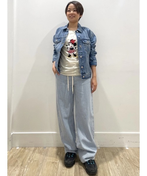 GAP(ギャップ)の「ローライズ ウルトラソフト '90s ルーズフィット デニム(デニムパンツ・レディース・ライトインディゴブルー・M/S/XXS/XS/L)」の11枚目の写真