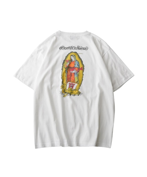 Subciety（サブサエティ）の「EBISU maria tee（Tシャツ/カットソー・メンズ・ホワイト/ブラック・SMALL/MEDIUM/LARGE/X-LARGE/XX-LARGE）」の3枚目の写真