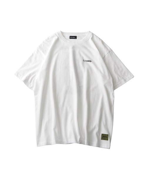 Subciety（サブサエティ）の「EBISU maria tee（Tシャツ/カットソー・メンズ・ホワイト/ブラック・SMALL/MEDIUM/LARGE/X-LARGE/XX-LARGE）」の4枚目の写真
