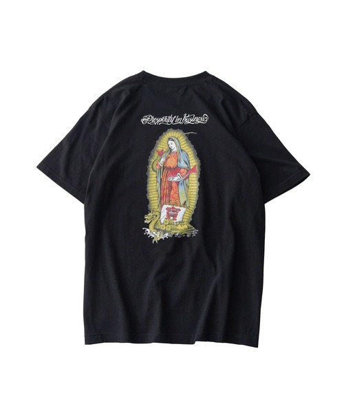 Subciety（サブサエティ）の「EBISU maria tee（Tシャツ/カットソー・メンズ・ホワイト/ブラック・SMALL/MEDIUM/LARGE/X-LARGE/XX-LARGE）」の5枚目の写真