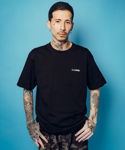 Subciety（サブサエティ）の「EBISU maria tee（Tシャツ/カットソー・メンズ・ホワイト/ブラック・SMALL/MEDIUM/LARGE/X-LARGE/XX-LARGE）」の9枚目の写真