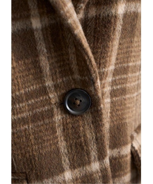 LUDICRUM（ルーディクルム）の「Wool check jacket（テーラードジャケット・レディース・ブラウン/ブラック・FREE）」の18枚目の写真