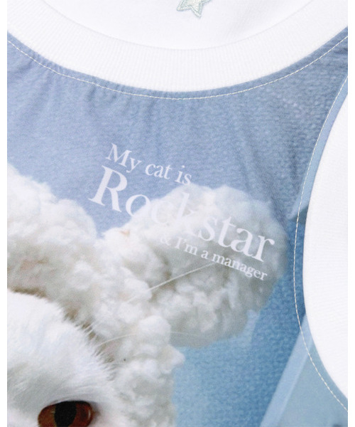 JOEGUSH(ジョーガッシュ)の「Meme Sleeveless Top (MANDOO)(Tシャツ/カットソー・レディース・その他・FREE)」の2枚目の写真