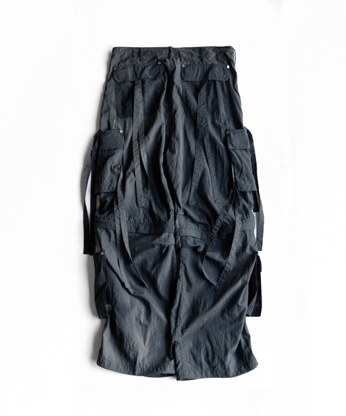 PHILTHEORY（フィルセオリー）の「Tie-dye washer techno pants / タイダイワッシャーテクノパンツ（その他パンツ・メンズ・ブラック/ライトグレー・3/2/1）」の12枚目の写真