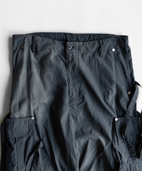 PHILTHEORY（フィルセオリー）の「Tie-dye washer techno pants / タイダイワッシャーテクノパンツ（その他パンツ・メンズ・ブラック/ライトグレー・3/2/1）」の13枚目の写真