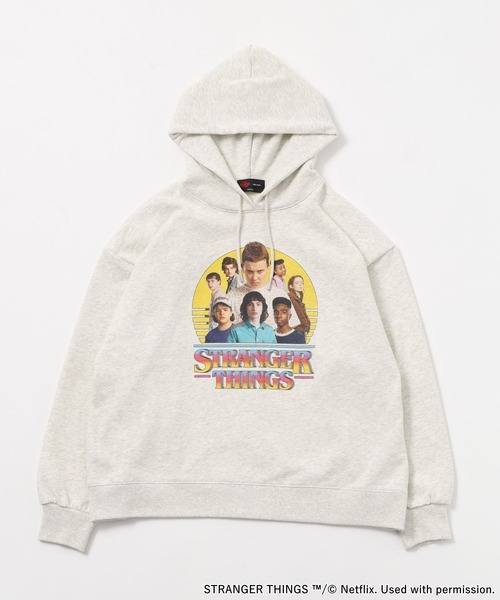 niko and… ストレンジャーシングス 缶バッジ パーカー M ニコアンド nico and… ストレンジャーシングス 缶バッジ パーカー M ニコアンド