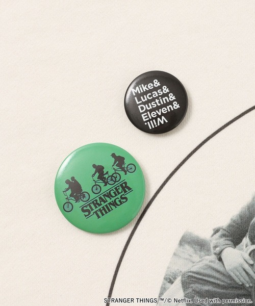 STRANGER THINGS】コラボ 缶バッチ付きパーカー(パーカー)|niko and STRANGER THINGS】コラボ 缶バッチ付きパーカー(パーカー)|niko and