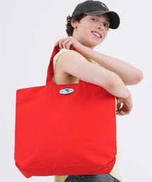 THE-ABON（エイボン）の「フィッシャーマンコットンビッグトートバッグレッド（トートバッグ）」