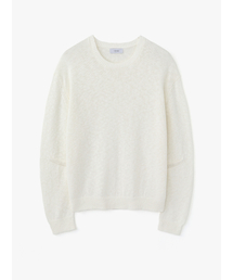 LEMARD（ルマード）の「ソリッドラウンドニット - アイボリー（ニット/セーター）」