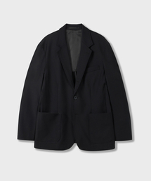 AMFEAST（アンフィースト）の「8AM コンフィテーラードジャケット ブラック（テーラードジャケット）」