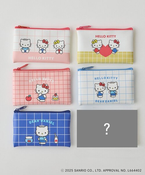 Sanrio characters】ブラインドミニフラットポーチ コンプリートセット