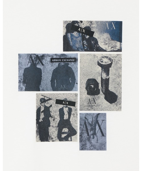 ARMANI EXCHANGE（アルマーニエクスチェンジ）の「【A|X アルマーニ エクスチェンジ】アーカイブプリント 半袖クルーネックTシャツ/REGULAR（Tシャツ/カットソー・メンズ・オフホワイト・LARGE/MEDIUM/SMALL/X-LARGE/X-SMALL/XX-LARGE）」の8枚目の写真