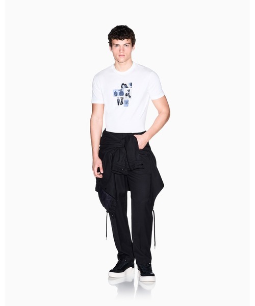 ARMANI EXCHANGE(アルマーニエクスチェンジ)の「【A|X アルマーニ エクスチェンジ】アーカイブプリント 半袖クルーネックTシャツ/REGULAR(Tシャツ/カットソー・メンズ・オフホワイト・LARGE/MEDIUM/SMALL/X-LARGE/X-SMALL/XX-LARGE)」の12枚目の写真