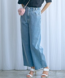 marun（マルン）の「＜大きいサイズ＞バック編み上げデニムパンツ marun（その他パンツ）」