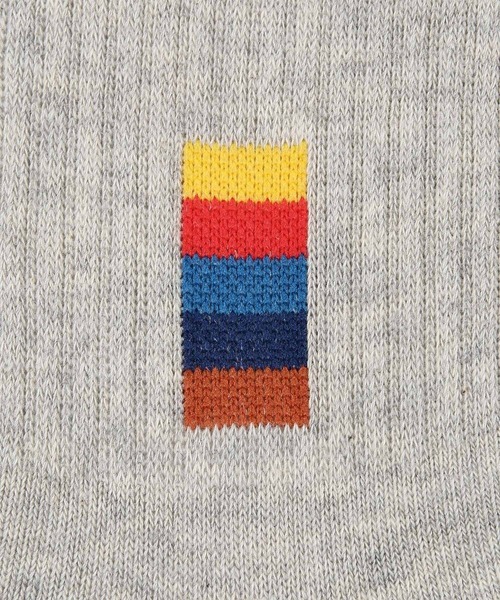 Paul Smith（ポールスミス）の「アーティストストライプブロック ソックス【250642 MD2】（ソックス/靴下・メンズ・ライトグレー/ホワイト/ネイビー/ブラック・25-27）」の9枚目の写真