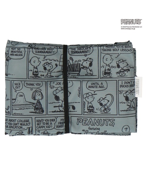 PEANUTS(ピーナッツ)の「折りたたみバッグ(エコバッグ/サブバッグ・レディース・グレー/アイボリー/カーキ・FREE)」の19枚目の写真